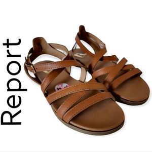 Report Brown Sandals New! Women's Size 5.5
